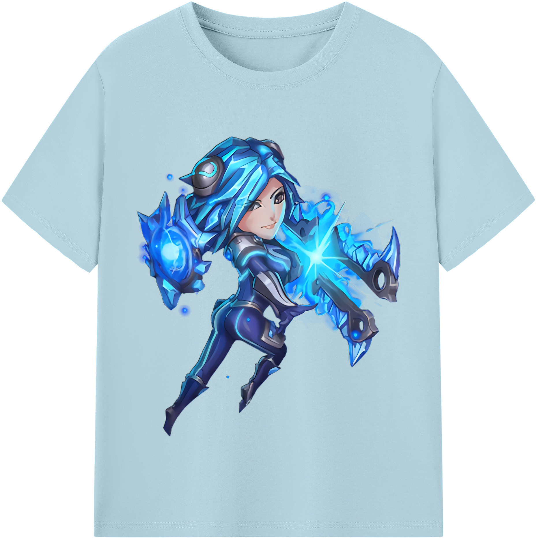 リーグ・オブ・レジェンド League of Legends LOL 綿100％半袖Tシャツ（フロントプリント）